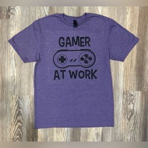 Gamer at work shirt